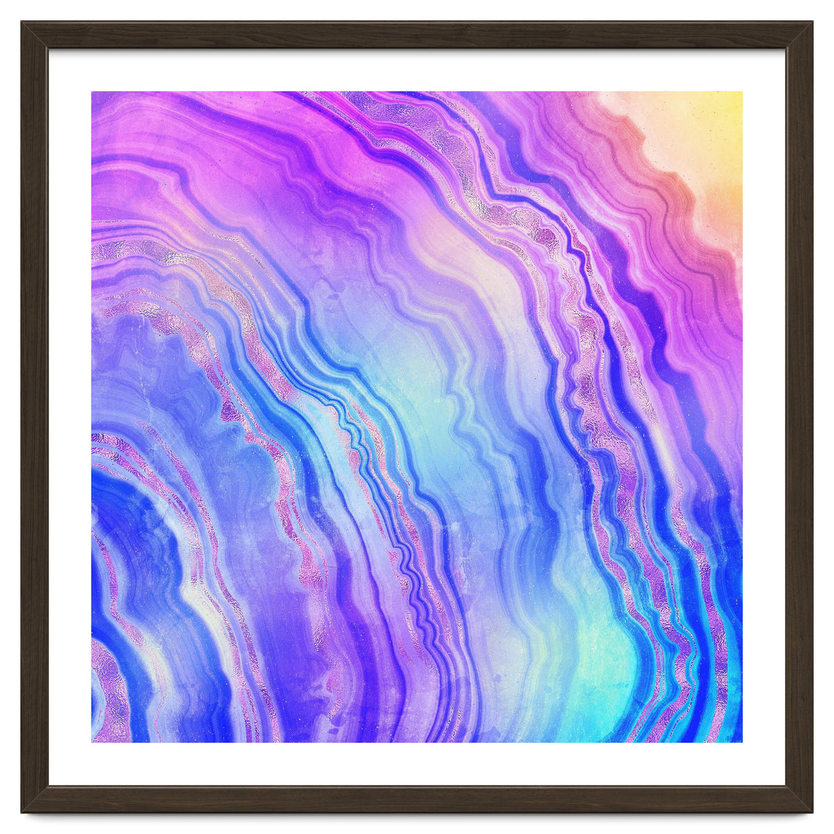 Neon Agate Texture 07