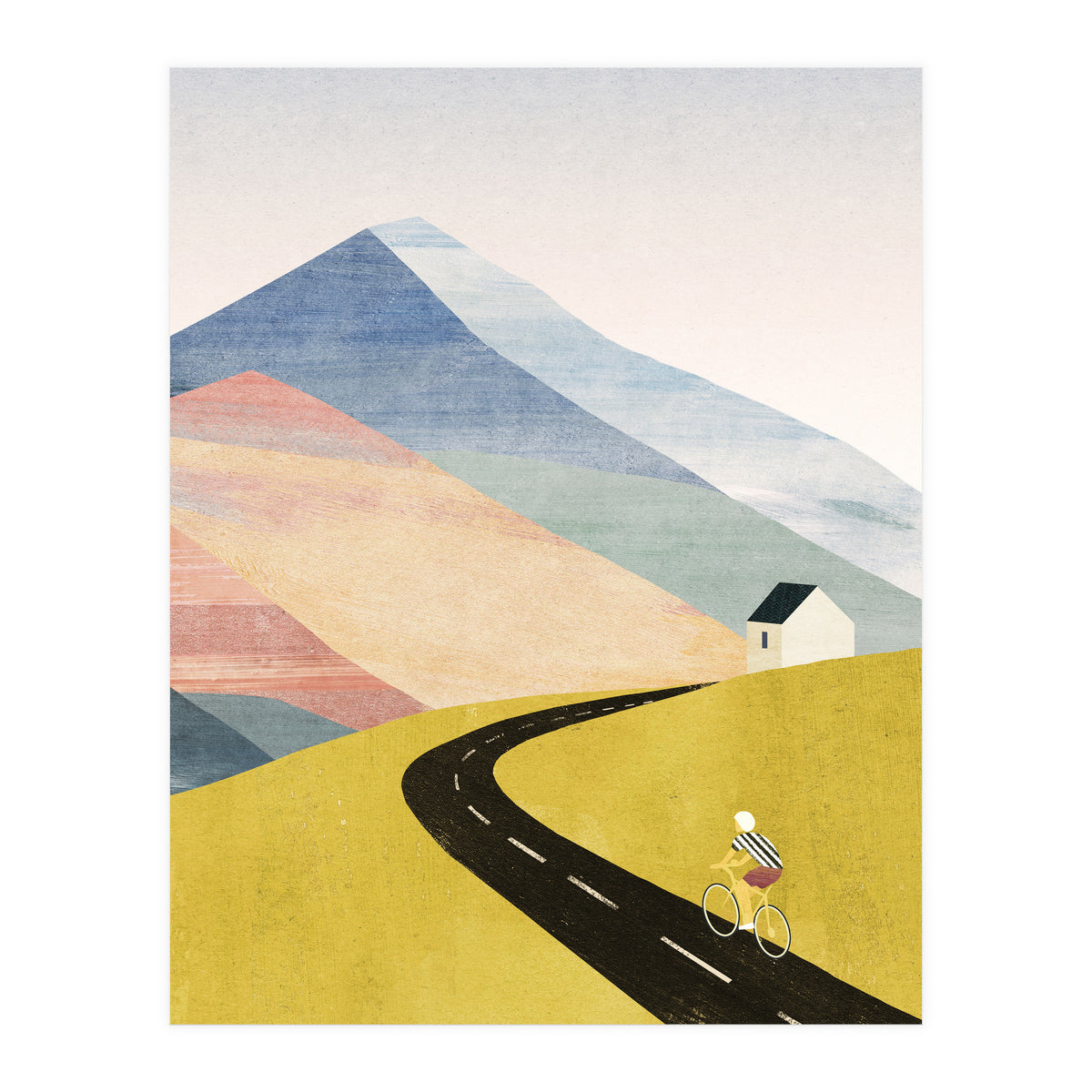 Cycling Home (Print Only)