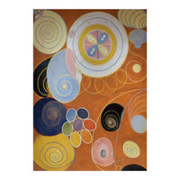 Hilma af Klint - The Ten Largest No 3 Youth Abstract Spiritual Art (Print Only)