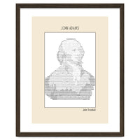 John Adams – John Trumbull (ascii Art)
