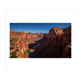 Canyon Majesty: River Through the Red Rocks (Print Only) thumbnail