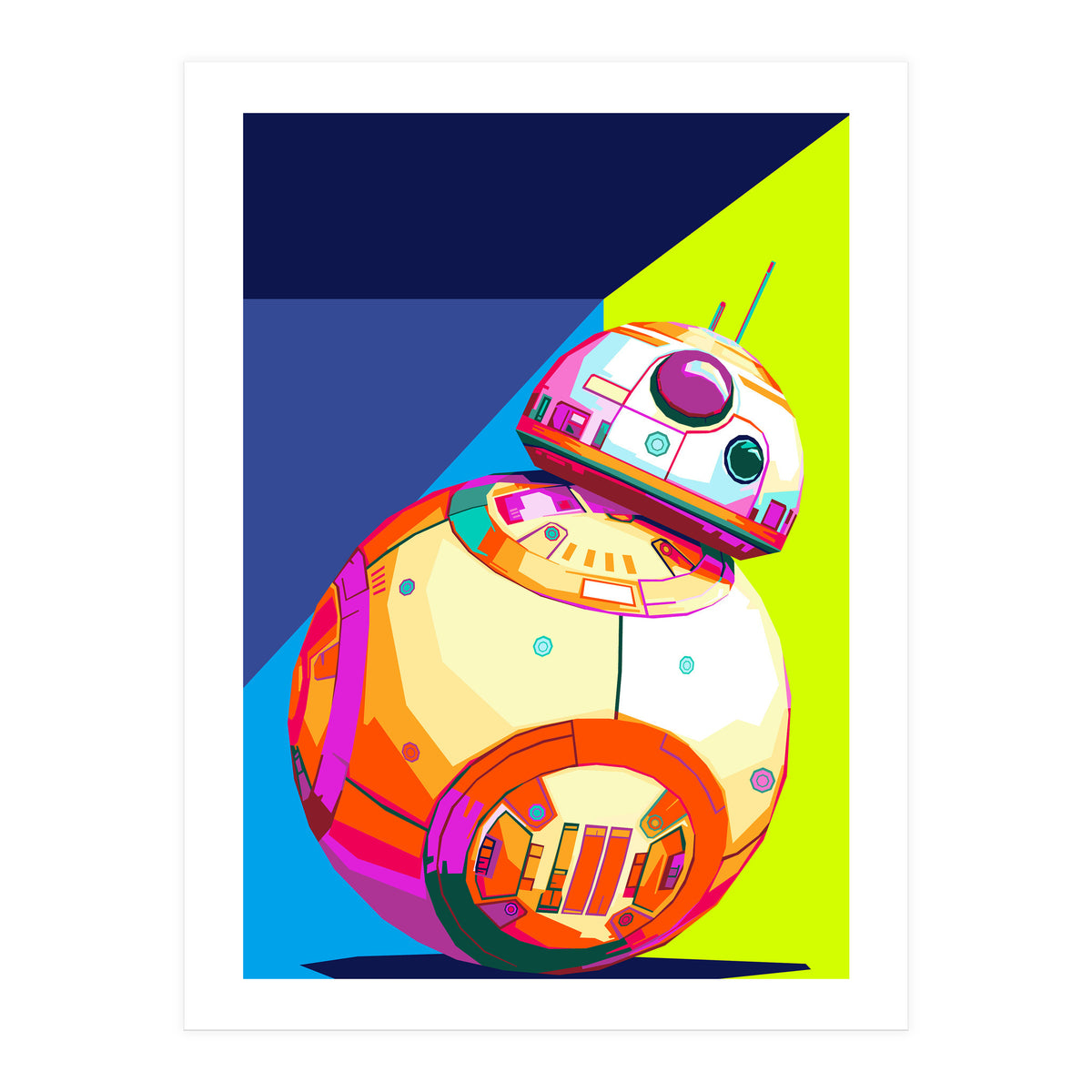 Star Wars Illustration Pop Art (Print Only)