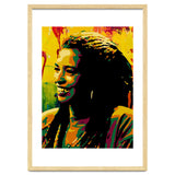 Angela Davis Colorful abstract Art thumbnail