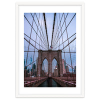 Brooklyn Bridge at Dawn, Iconic New York City Photography