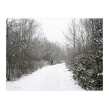 Walking through the snow park (Print Only) thumbnail