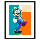 Mario Luigi Pop Art Cartoon Pop Art thumbnail