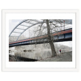 Fishing man under the bridge thumbnail