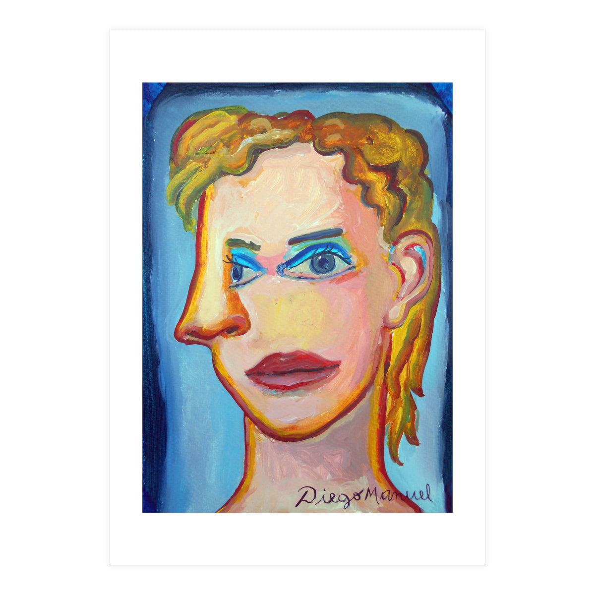 Cabeza De Mujer 24 (Print Only)