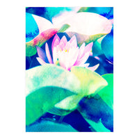 Watercolor Lotus (Print Only)