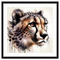 Watercolor Cheetah