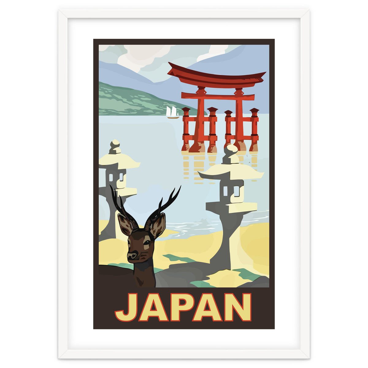 Japan Travel Poster