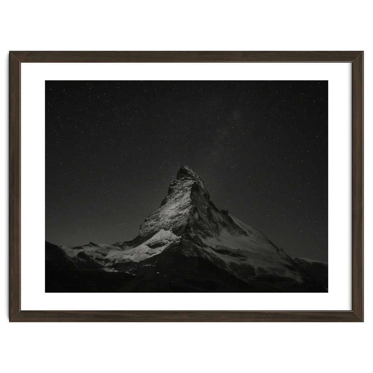 Matterhorn Switzerland Starry Night Mountain Photography