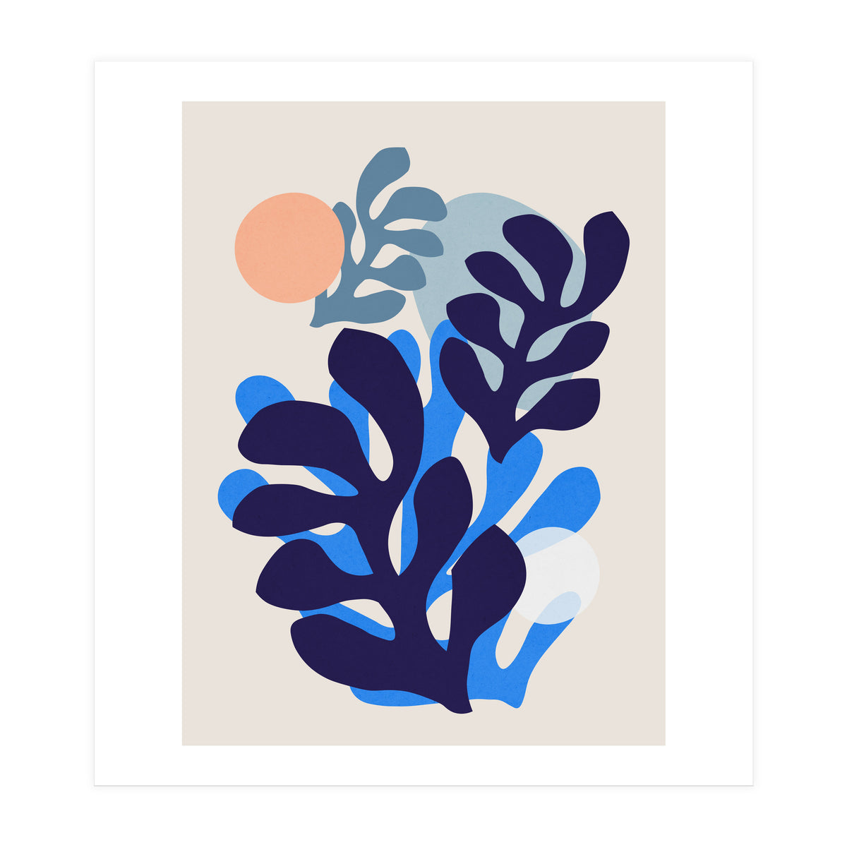 Floral matisse 3 (Print Only)