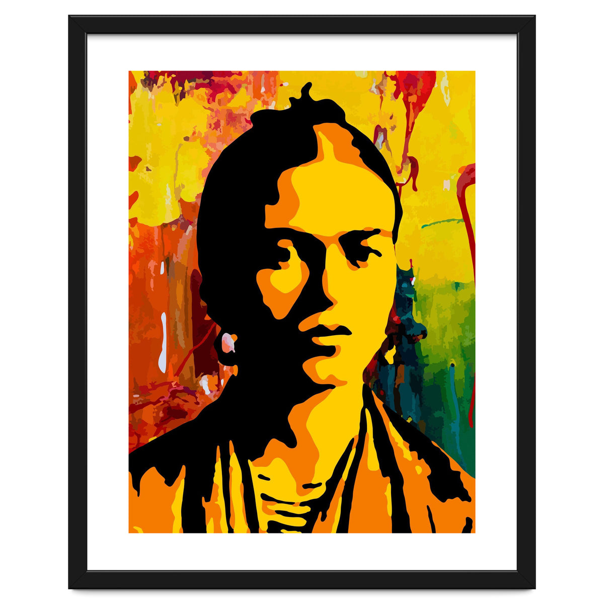 Frida Kahlo Abstract 2