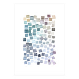Watercolor Geometric Square Shapes Cozy (Print Only) thumbnail