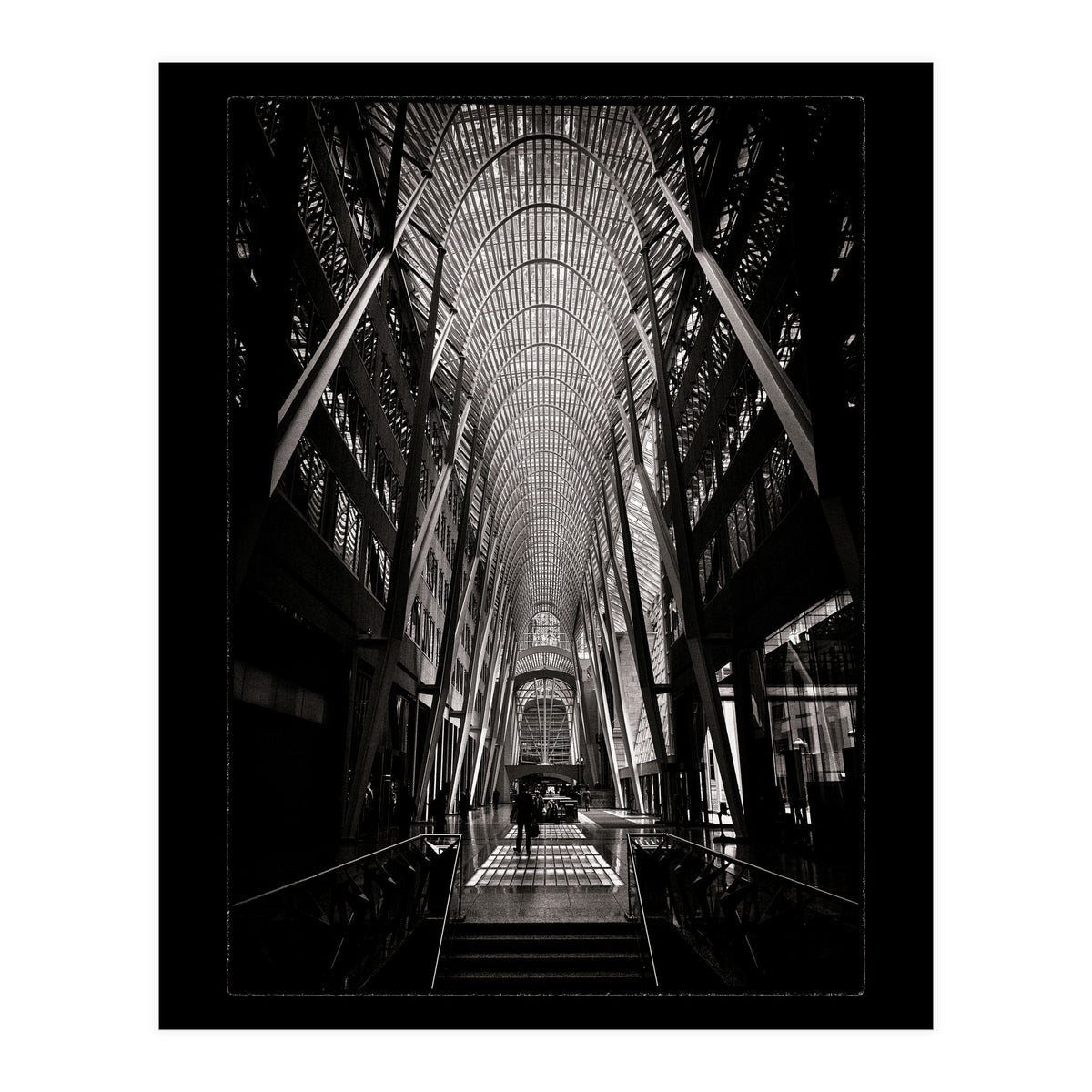 Allen Lambert Galleria No 3 with Border (Print Only)