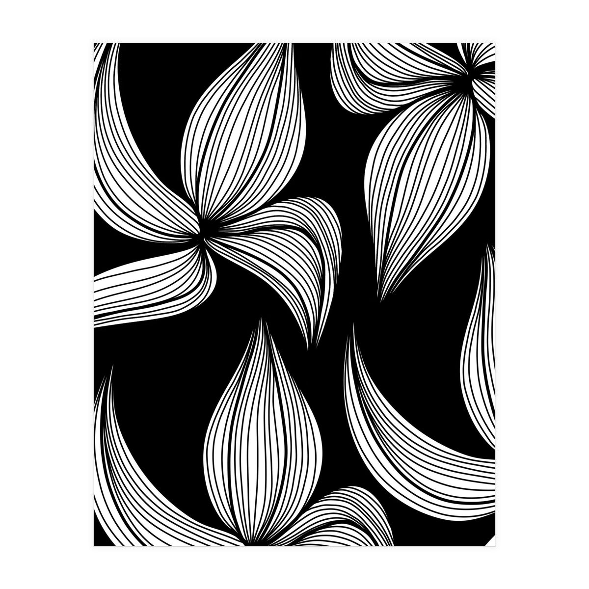 Flower lines (Print Only)
