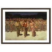 Giuseppe Pellizza da Volpedo / 'The Fourth State', 1901, Oil on canvas, 293 × 545 cm.