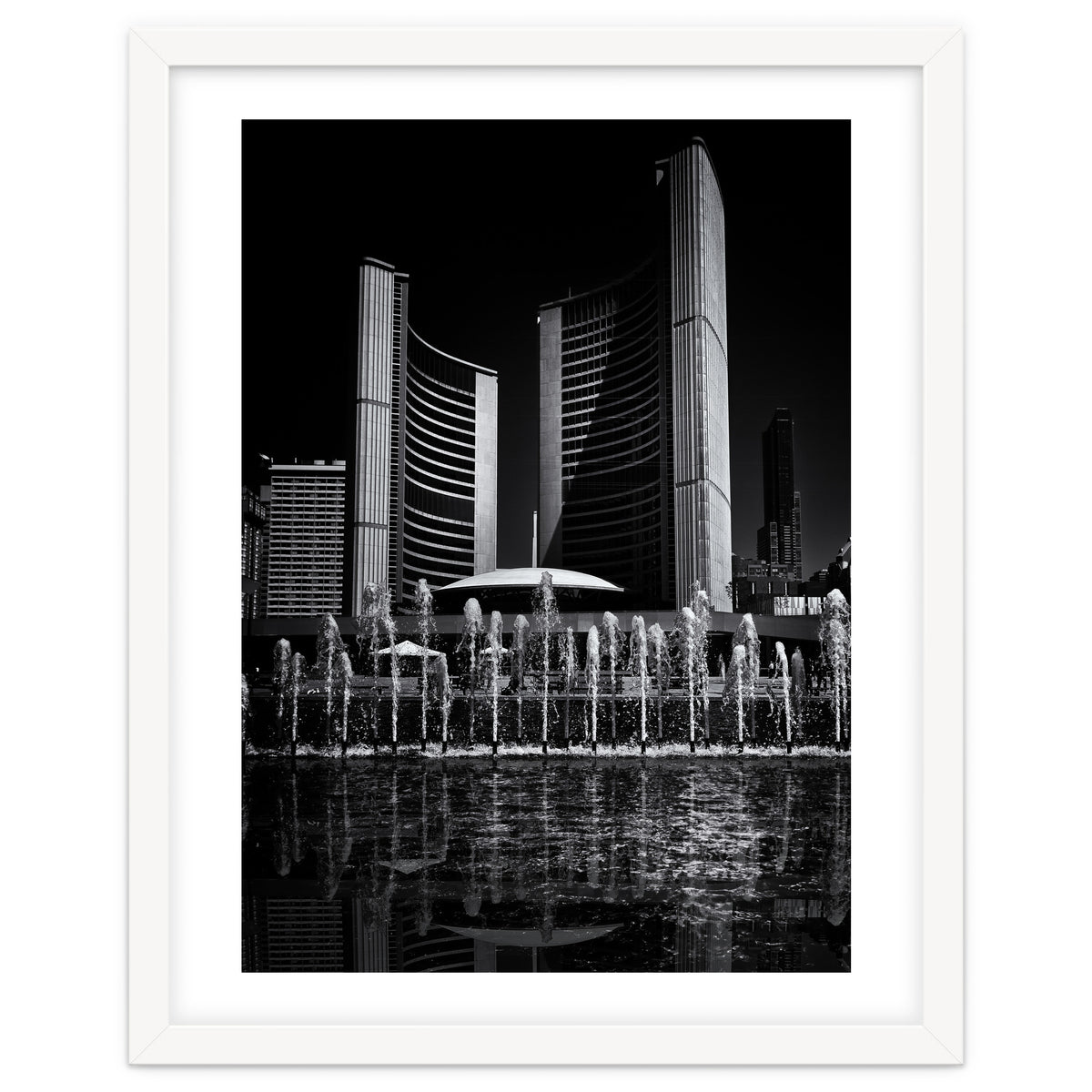 Toronto City Hall No 25 Reflection