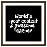 World's most coolest and awesome teacher thumbnail