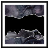 Black & Silver Glitter Agate Texture 03 thumbnail