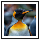 King Penguin With Water Droplets On Its Head thumbnail