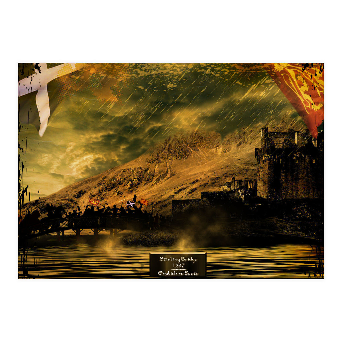 Stirling Bridge Medieval Battle 1297 (Print Only)