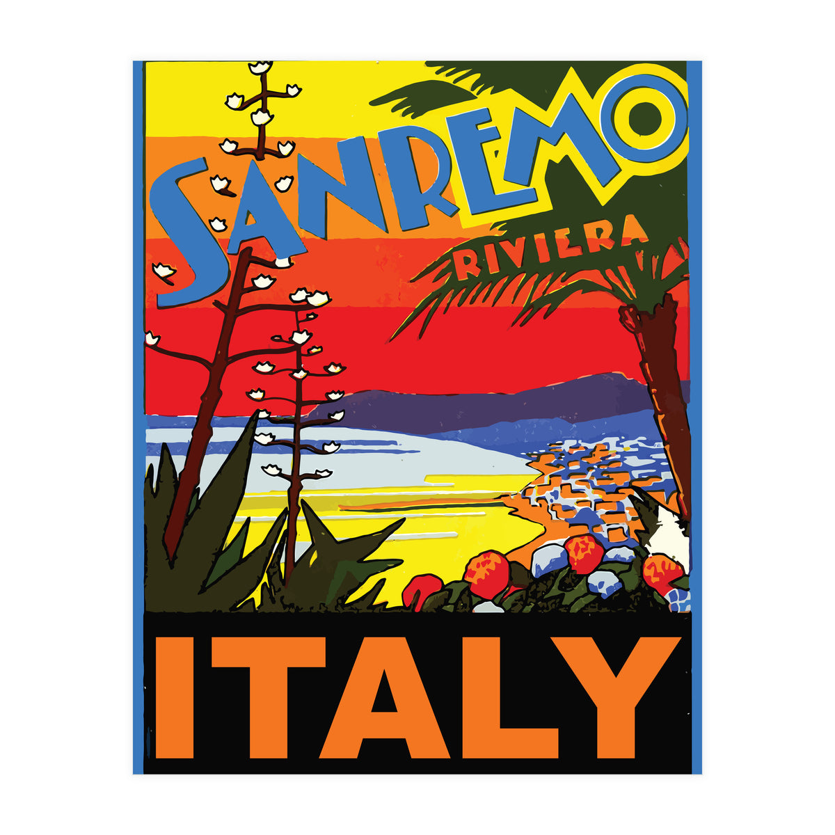 Sanremo, Italy (Print Only)