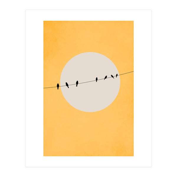 Chirping And Chilling (at Day) (Print Only)