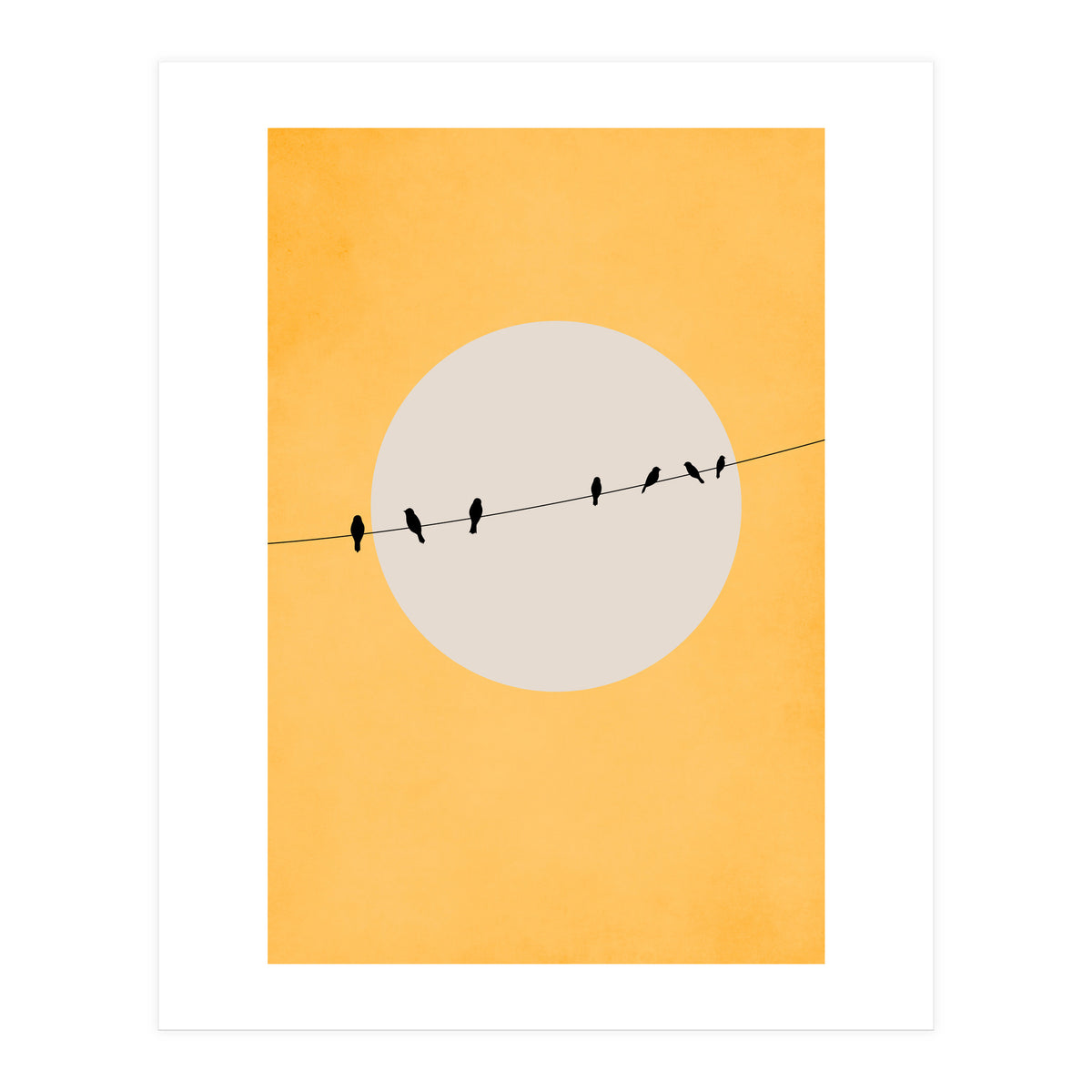 Chirping And Chilling (at Day) (Print Only)