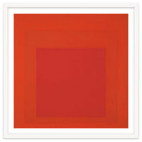 JOSEF ALBERS - HOMAGE TO THE SQUARE RED