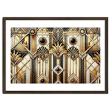 Art Deco Gold Geometric Pattern thumbnail