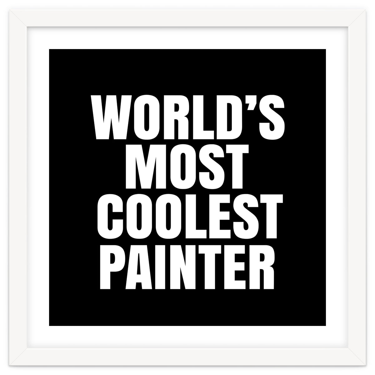World's most coolest painter
