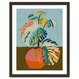 Colorful Monstera Leaves thumbnail