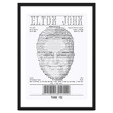 Receipt Art Elton John thumbnail