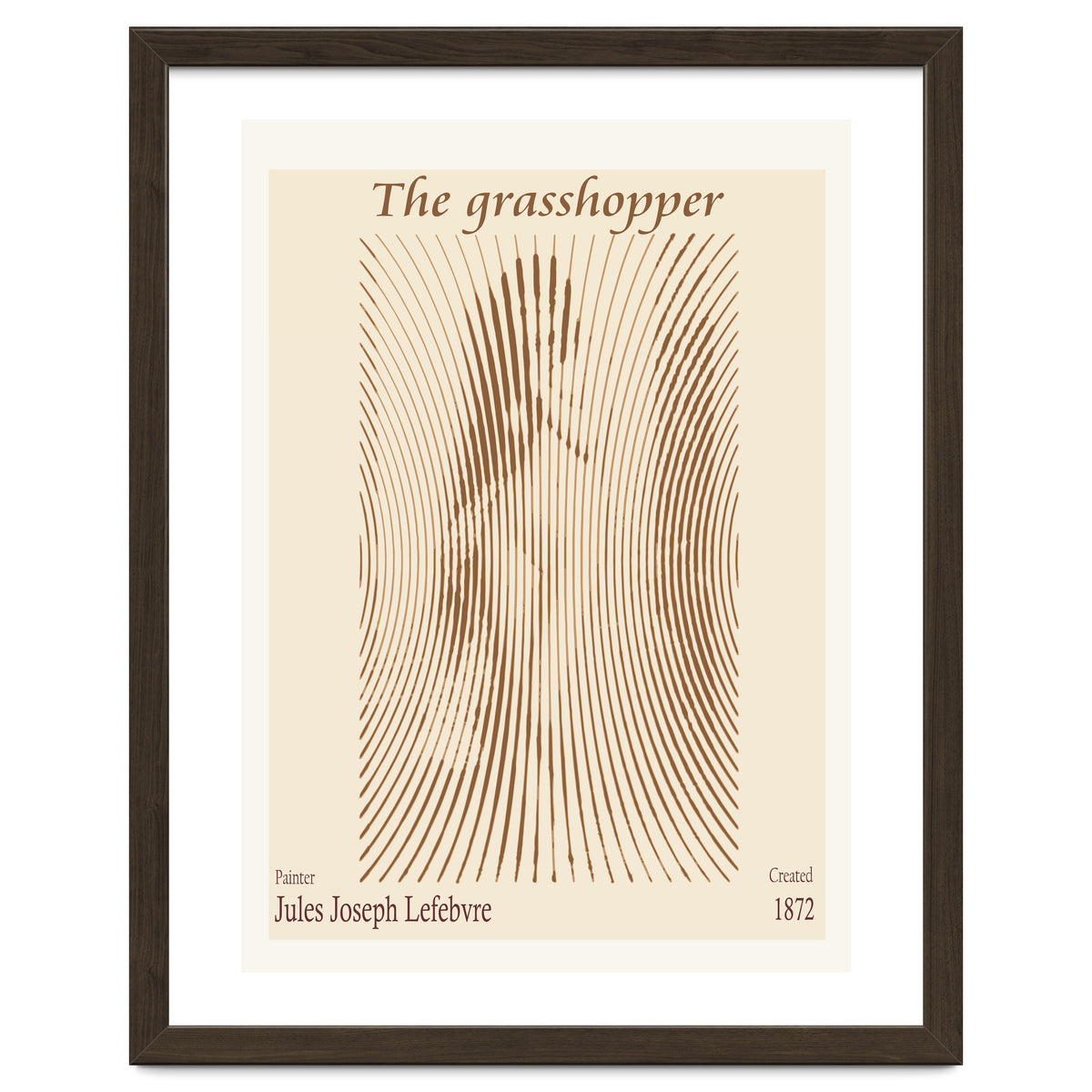 The Grasshopper – Jules Joseph Lefebvre  (1872)