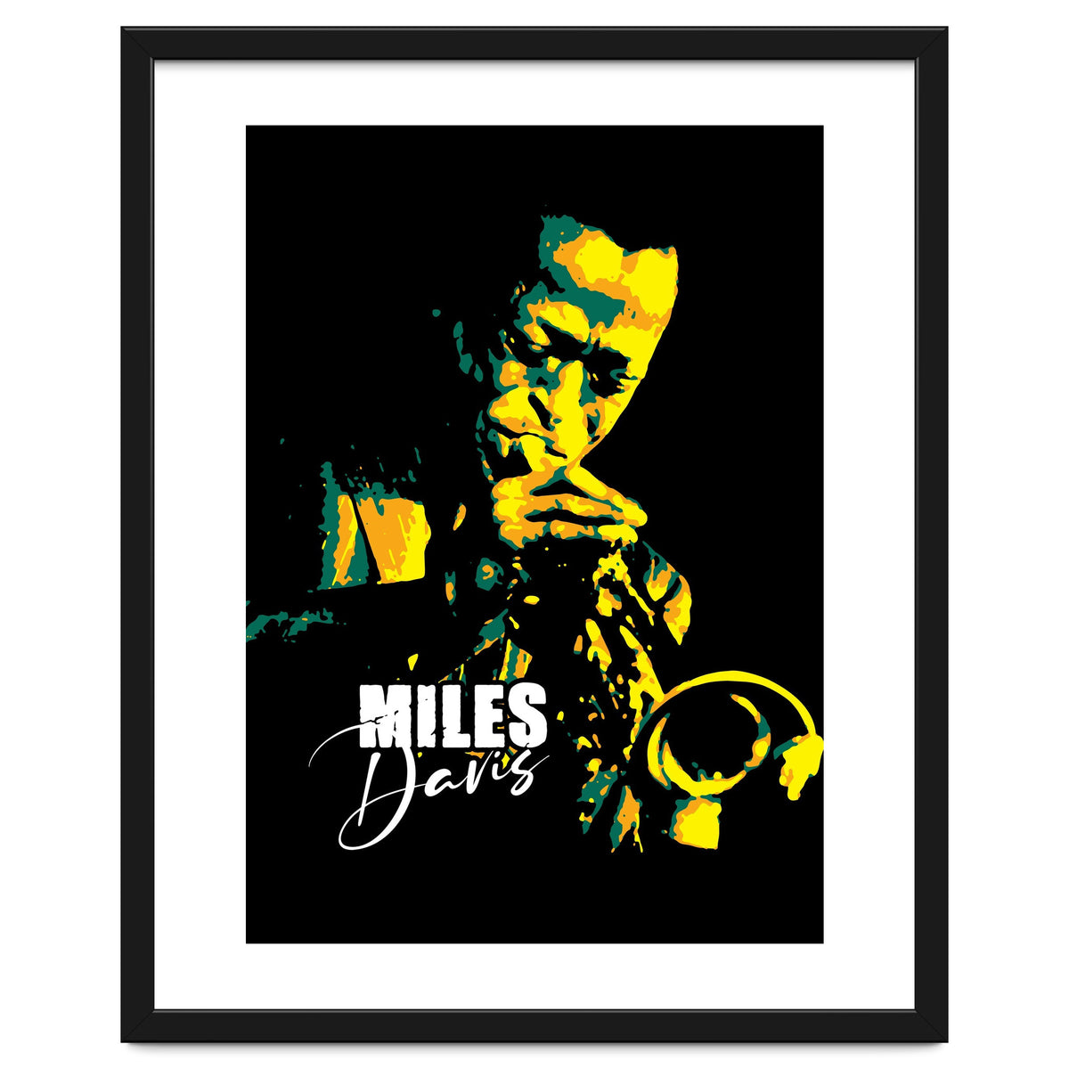 Miles Davis American Jazz Trumpeter