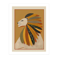 Leaf Mane Lion I (Print Only)