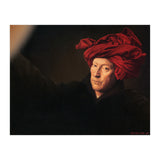 Man In A Turban - Jan Van Eyck - Selfie (Print Only) thumbnail