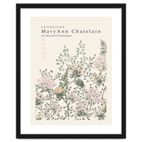 Historic decorative art Paris Queen Anne's lace