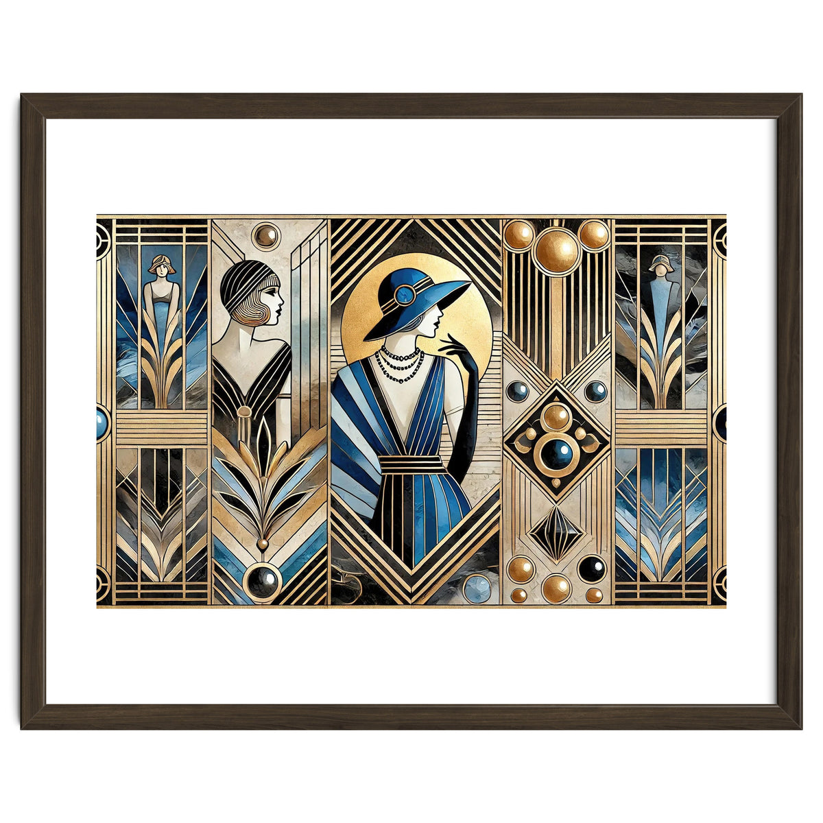 Jazz Age Sophistication In Art Deco