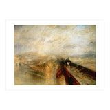 Joseph Mallord William Turner / 'Rain, Steam and Speed (The Great Western Railway)', 1844. (Print Only) thumbnail