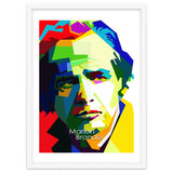 Marlon Brando Hollywood Legend Pop Art WPAP thumbnail