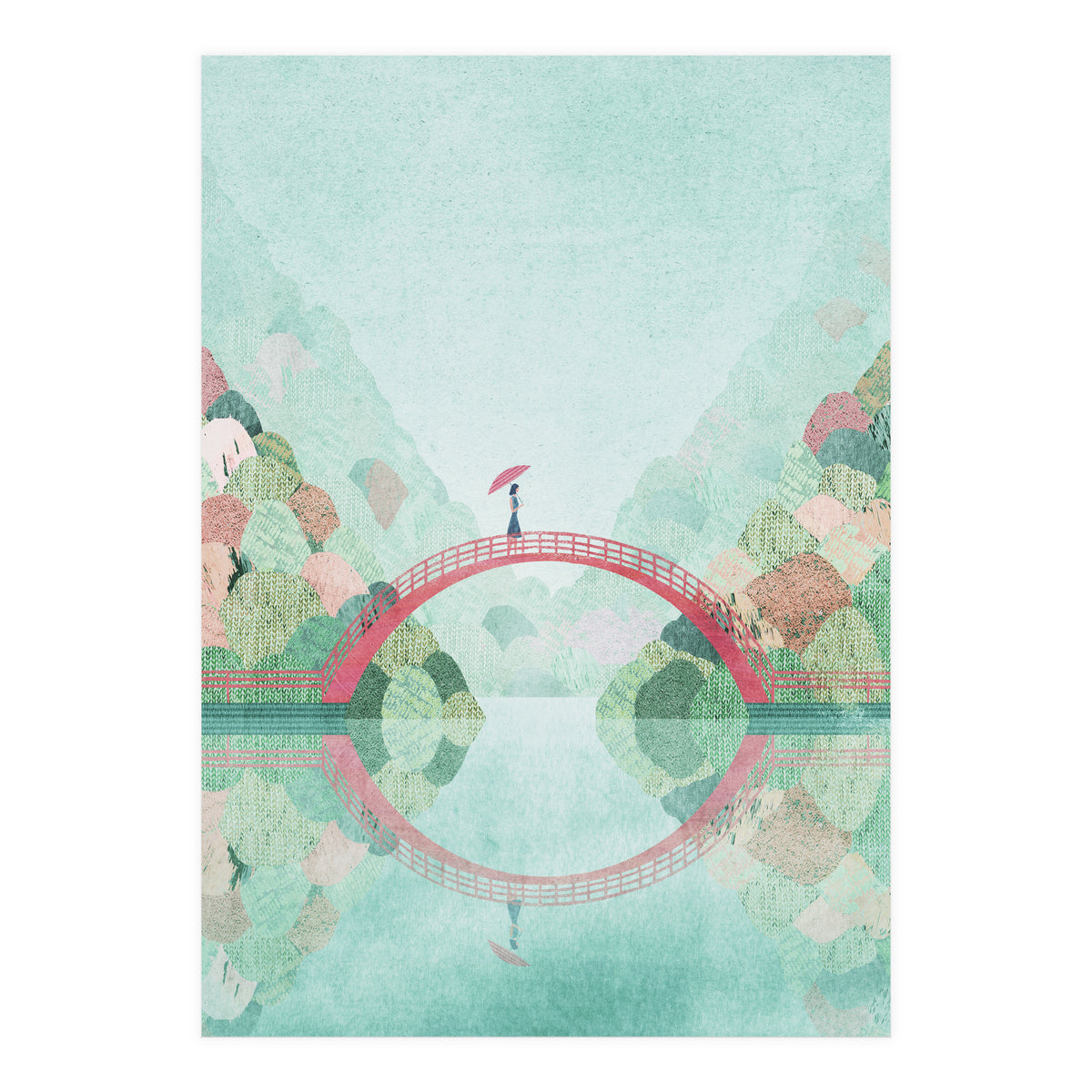 Girl On The Bridge (Print Only)