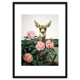 Japan, Doe in Blossom Bush thumbnail