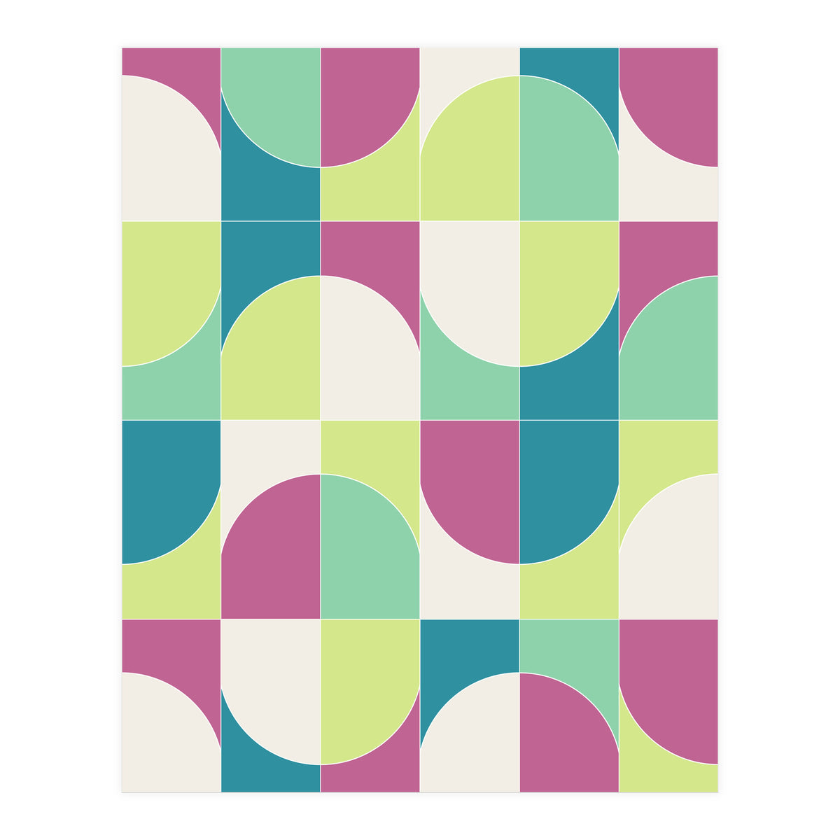 Bold Geo Tiles 04 (Print Only)