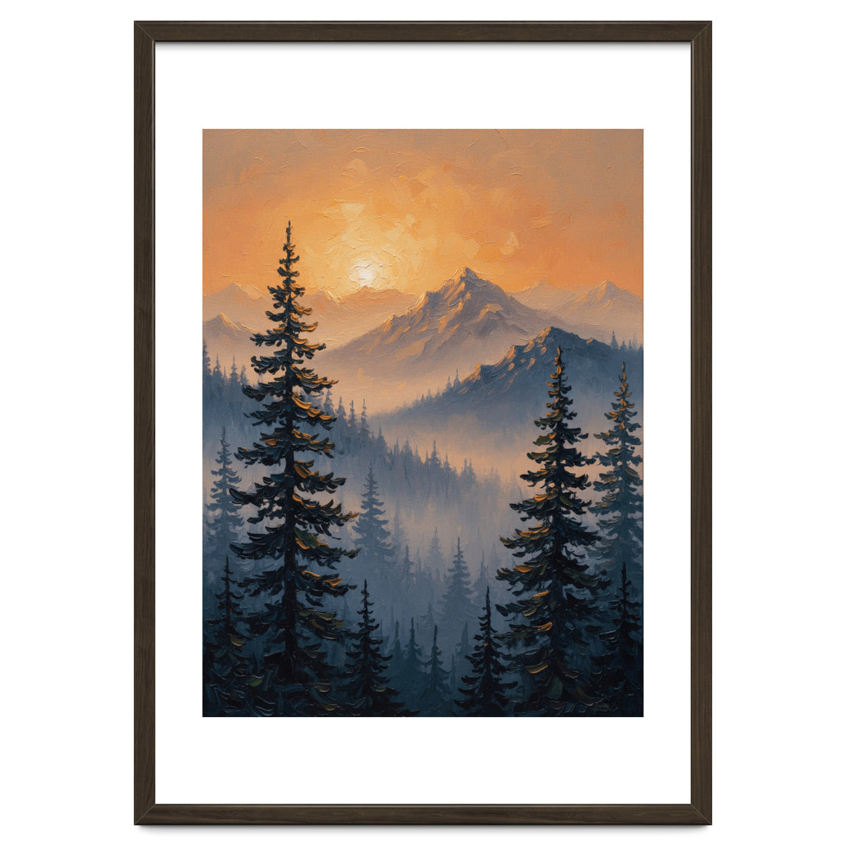 Ethereal Alpine Glow