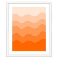 Orange gradient design
