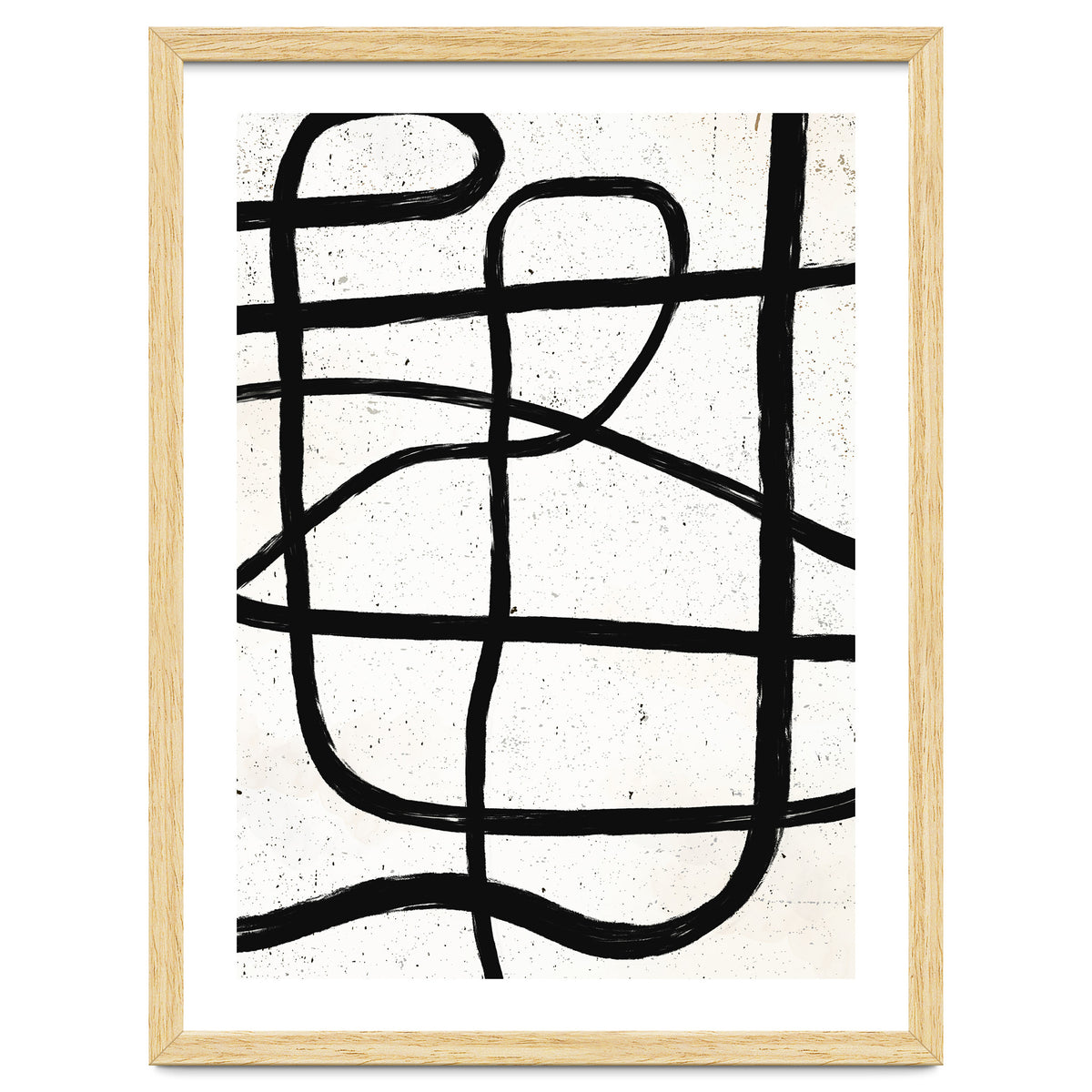 Nordic Scandinavian Marker Ink Line I