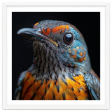 Close Up Of A Colorful Exotic Bird Head thumbnail